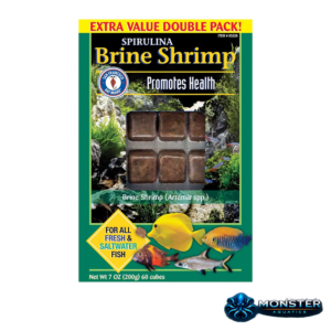 SFBB Spirulina Brine Shrimp, 7 oz, 60 cubes
